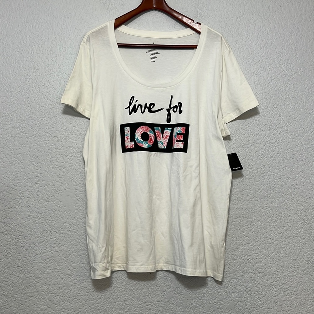 Torrid Live For Love Graphic Top